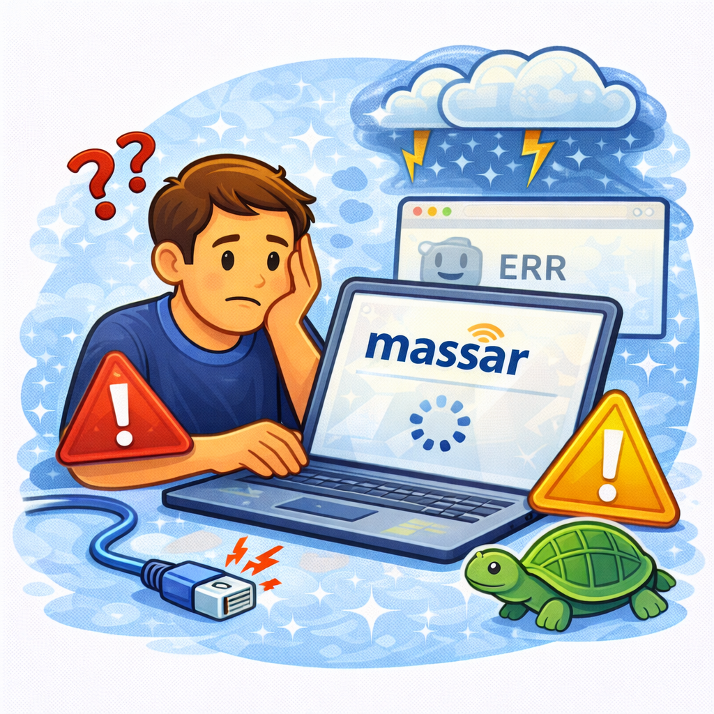 Massar Website Is Slow or Not Loading
