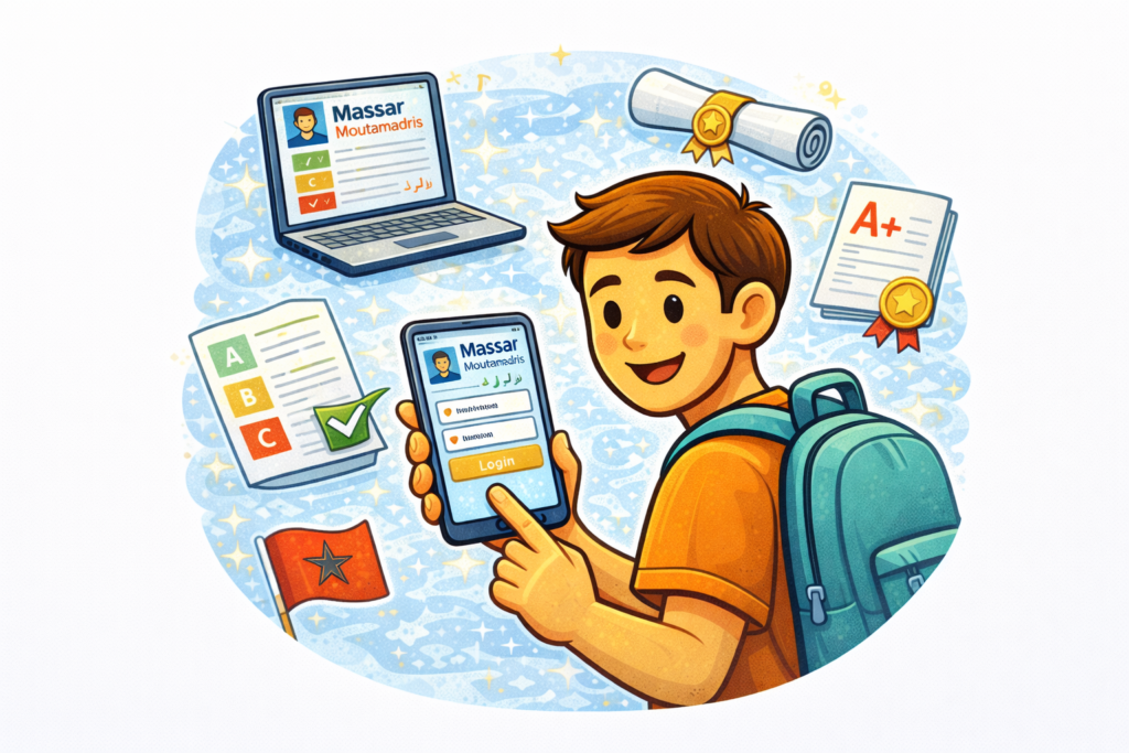 Students (Massar Moutamadris)