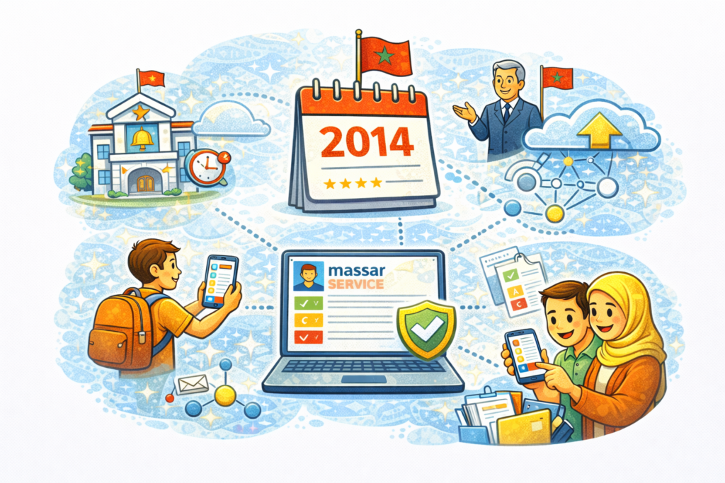 When Was Massar Service Launched